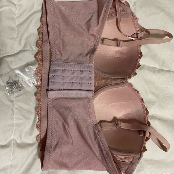 Rose Gold Bedazzled Windsor Bra - Picture 4 of 7